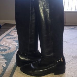 Cole Haan Adler Tall Boot, Leather & Suede size 10